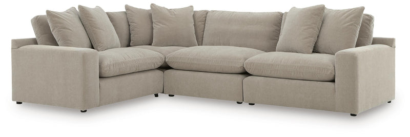 Maxton Heights Pebble 4-Piece Sectional - 67808S3