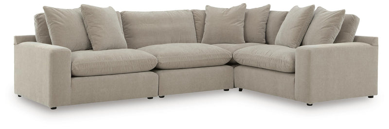 Maxton Heights Pebble 4-Piece Sectional - 67808S3