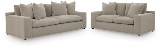 Maxton Heights Sofa and Loveseat in Pebble - PKG024765