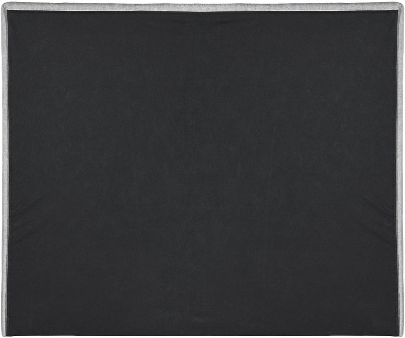 Maxwell Linen Textured Fabric Full Bed (3 Boxes) Grey - Gate FurnitureFull Bed