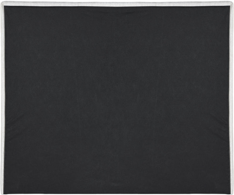 Maxwell Linen Textured Fabric King Bed (3 Boxes) Cream - Gate FurnitureKing Bed