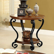 May Brown Cherry End Table - CM4326E
