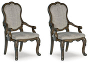 Maylee Dark Brown Dining Chair (Set of 2) - D947-01AX2
