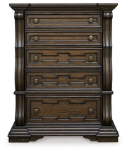 Maylee Dark Brown Upholstered Bedroom Set - Gate FurnitureBedroom Set