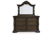 Maylee Dark Brown Upholstered Bedroom Set - Gate FurnitureBedroom Set