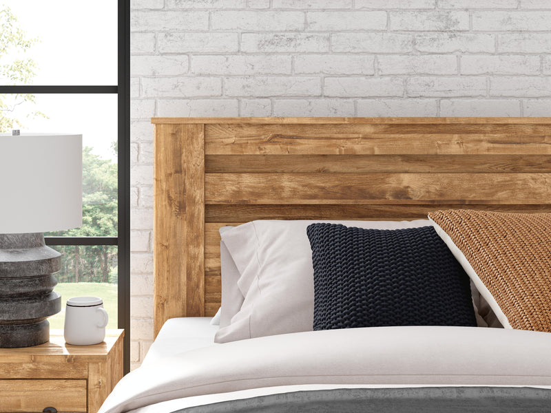 Maystonna Brown Queen Panel Bed - PCB1580B4