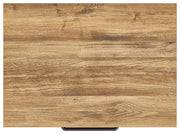 Maystonna King Crossbuck Panel Bed, Dresser, Mirror and Nightstand - PCB1580B9