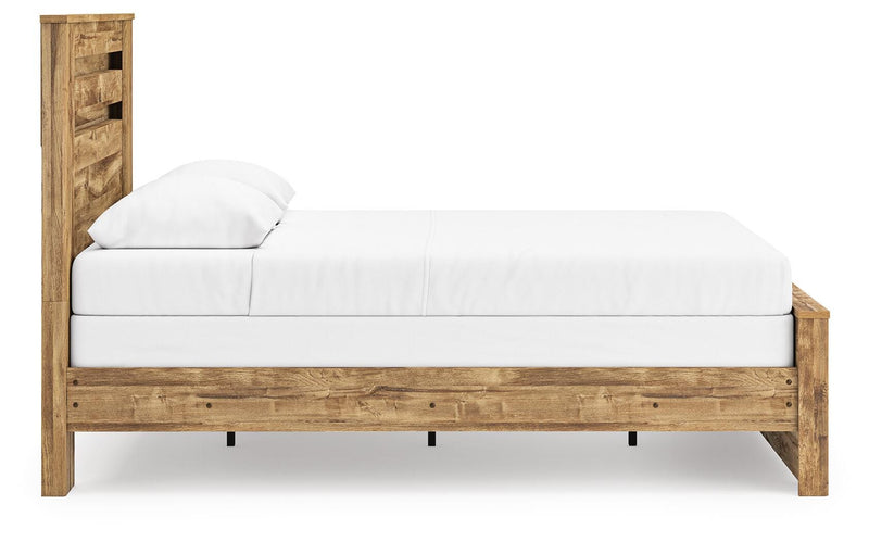 Maystonna Queen Panel Bed, Dresser and Mirror - PCB1580B5