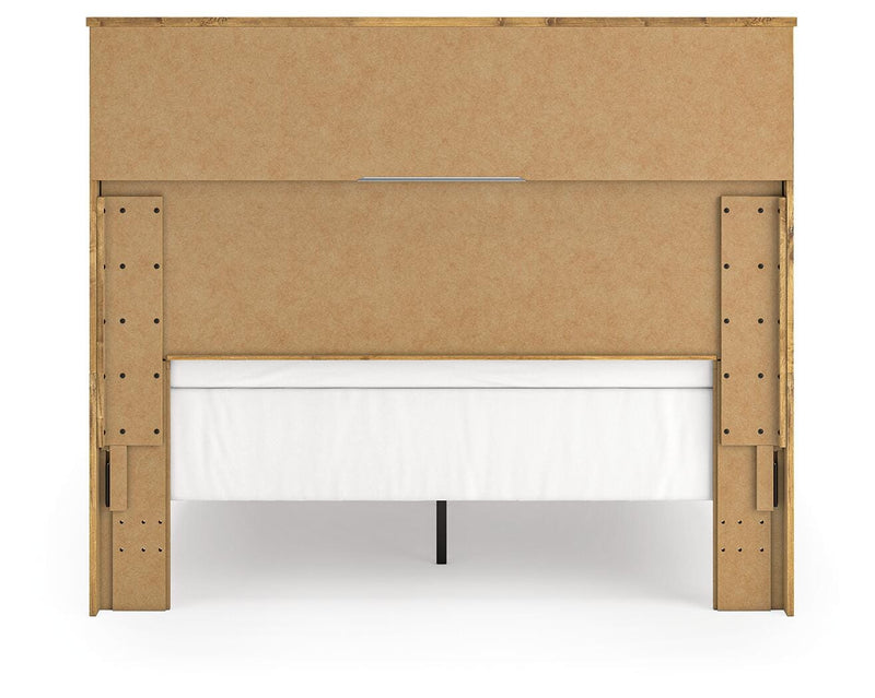 Maystonna Queen Panel Bed, Dresser and Mirror - PCB1580B5