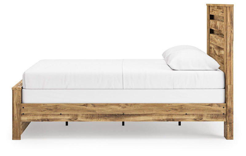 Maystonna Queen Panel Bed, Dresser and Mirror - PCB1580B5