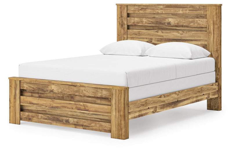 Maystonna Queen Panel Bed, Dresser and Mirror - PCB1580B5