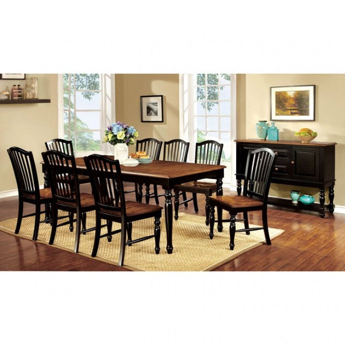 Mayville Black/Antique Oak Server - CM3431SV
