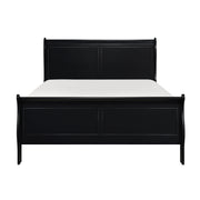 Mayville Black Sleigh Bedroom Set - Gate FurnitureBedroom Set
