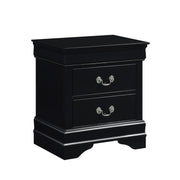 Mayville Black Sleigh Bedroom Set - Gate FurnitureBedroom Set