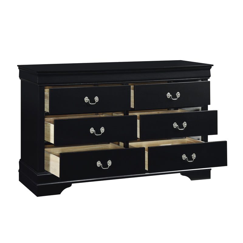 Mayville Black Sleigh Bedroom Set - Gate FurnitureBedroom Set