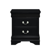 Mayville Black Sleigh Bedroom Set - Gate FurnitureBedroom Set