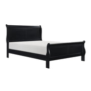 Mayville Black Sleigh Bedroom Set - Gate FurnitureBedroom Set