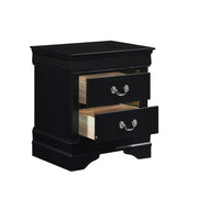 Mayville Black Sleigh Bedroom Set - Gate FurnitureBedroom Set