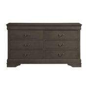 Mayville Stained Gray Sleigh Bedroom Set - Gate FurnitureBedroom Set