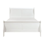 Mayville White Sleigh Bedroom Set - Gate FurnitureBedroom Set