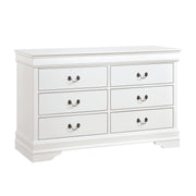 Mayville White Sleigh Bedroom Set - Gate FurnitureBedroom Set