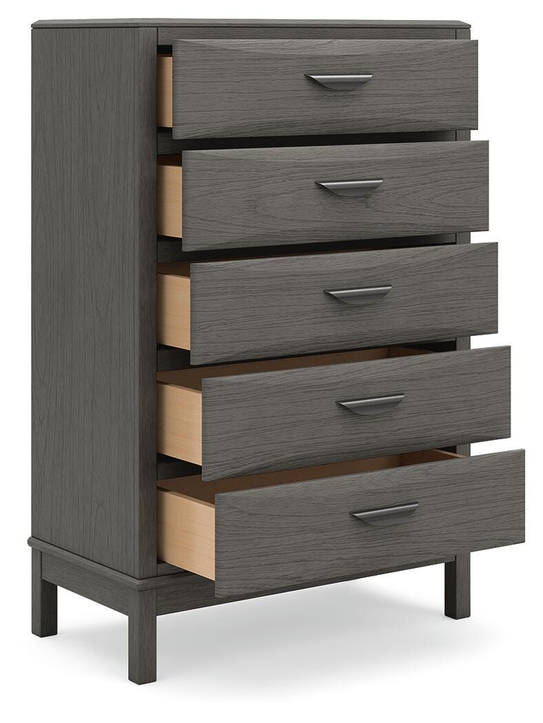 Mazing Gray Chest of Drawers - PCB478-46