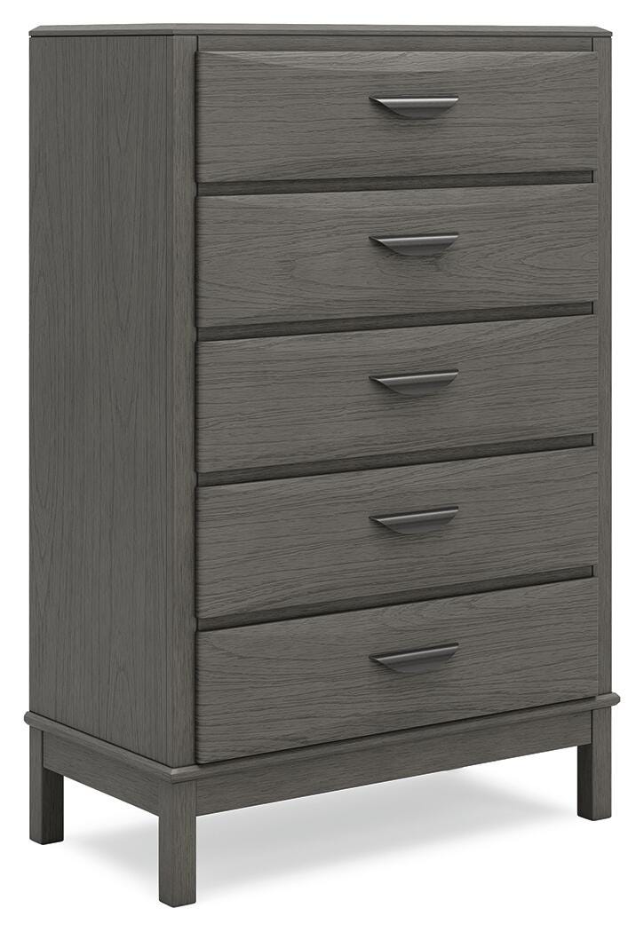 Mazing Gray Chest of Drawers - PCB478-46