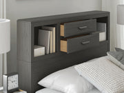 Mazing Gray Full Storage Bed - PCB478B2