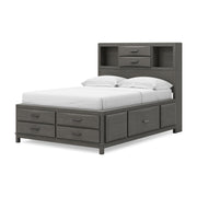 Mazing Gray Full Storage Bed - PCB478B2