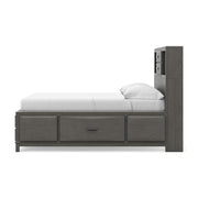 Mazing Gray Full Storage Bed - PCB478B2