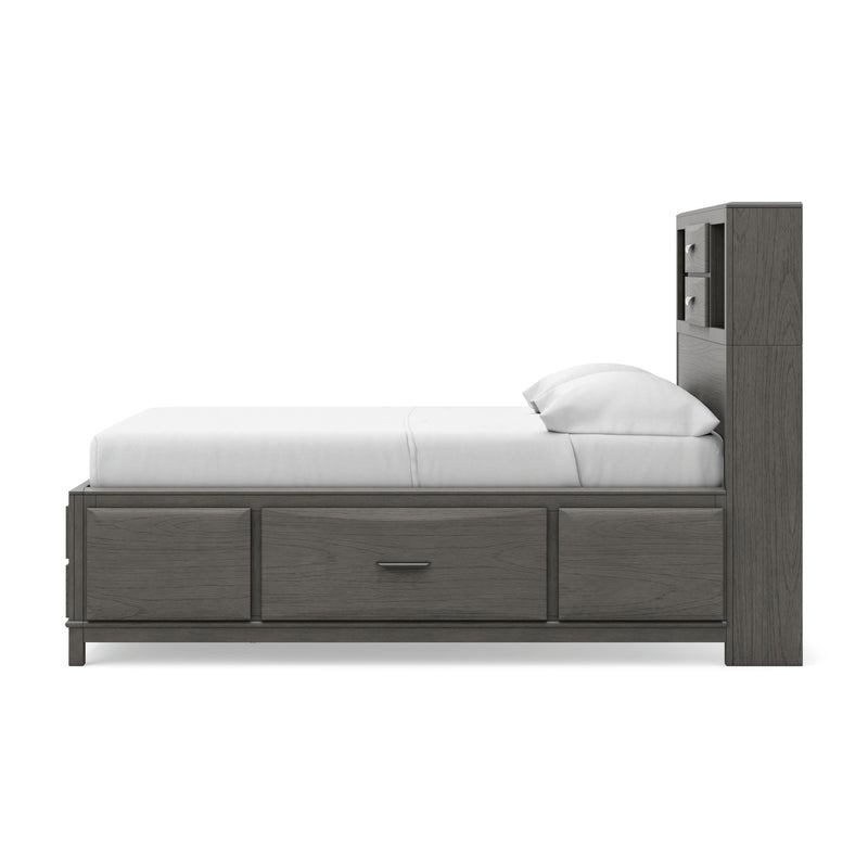 Mazing Gray Full Storage Bed - PCB478B2