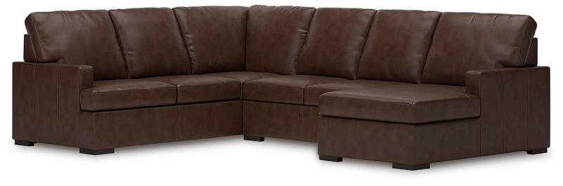 McDowlan Coffee 3-Piece Sectional with Chaise - PC48504S1