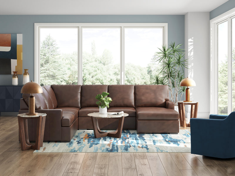 McDowlan Coffee 3-Piece Sectional with Chaise - PC48504S1