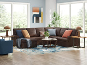 McDowlan Coffee 3-Piece Sectional with Chaise - PC48504S2