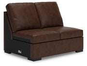 McDowlan Coffee Armless Loveseat - PC4850434