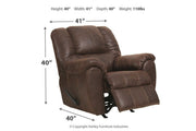 McGann Walnut Recliner - Gate FurnitureRecliner