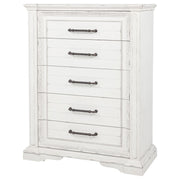 McKinney 5-drawer Bedroom Chest of Drawers Vintage White - 215875