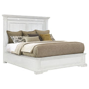 McKinney Queen LED Light Panel Bed Vintage White - 215871Q