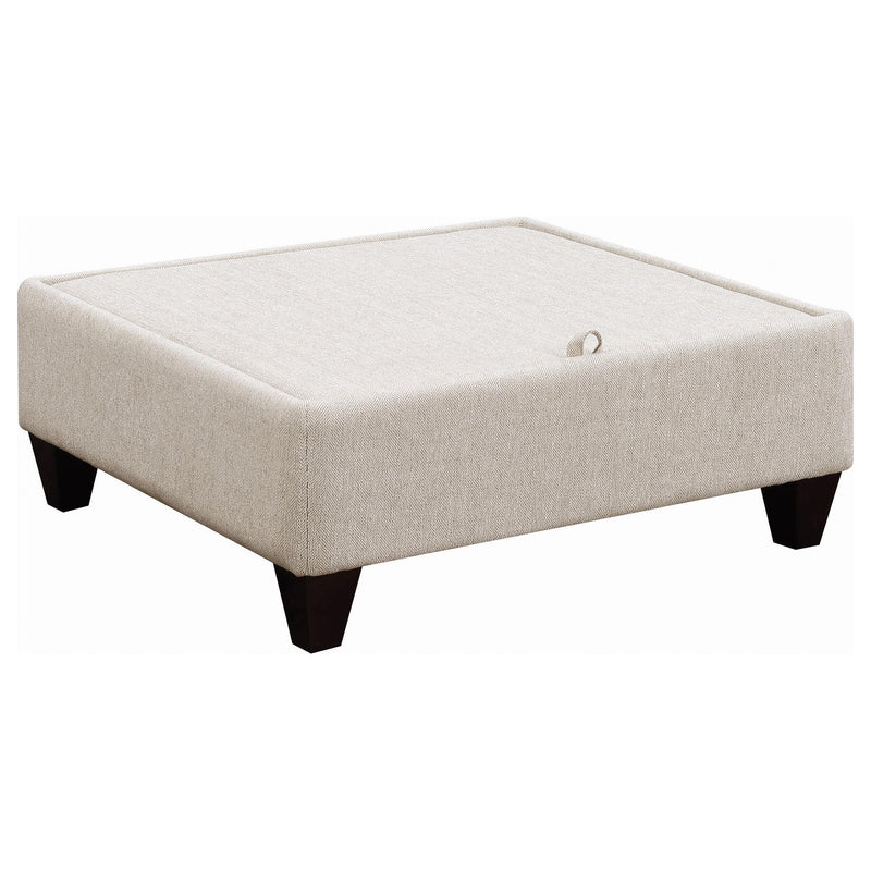 Mcloughlin Upholstered Sloped Arm Sectional Sofa Platinum - 501840