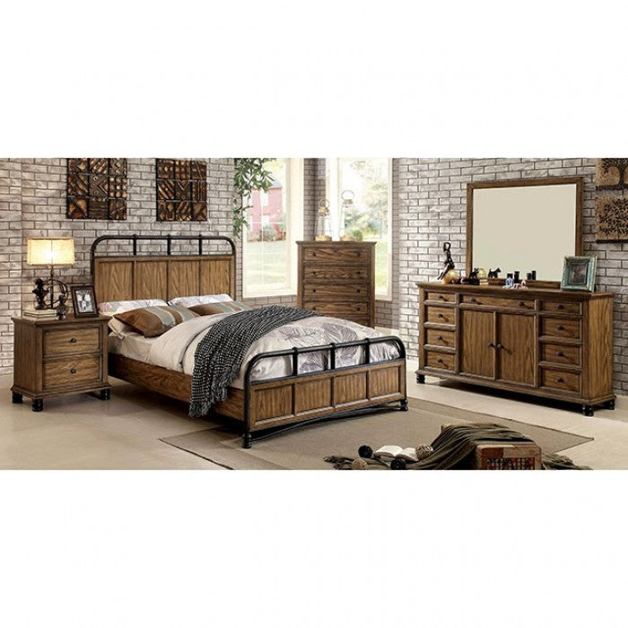 Mcville Dark Oak Mirror - CM7558M