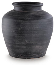 Meadie Distressed Black Vase - A2000791