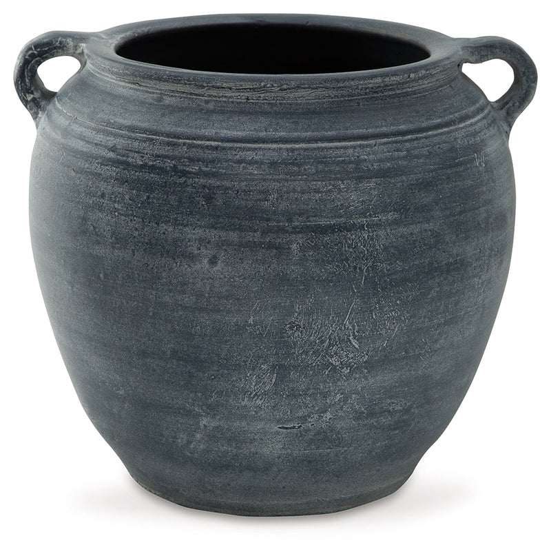 Meadie Distressed Blue Vase - A2000628