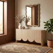 Meadow 24" W x 36" H Jute Rope Frame Mirror in Natural - 66017Natural-M