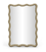 Meadow 24" W x 36" H Jute Rope Frame Mirror in Natural - 66017Natural-M
