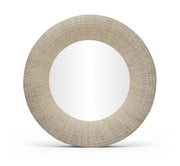 Meadow 36" W x 36" H 36" Jute Rope Frame Mirror in Natural - 66018Natural-M
