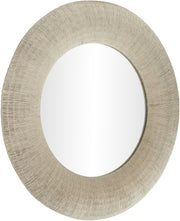 Meadow 36" W x 36" H 36" Jute Rope Frame Mirror in Natural - 66018Natural-M