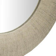 Meadow 36" W x 36" H 36" Jute Rope Frame Mirror in Natural - 66018Natural-M