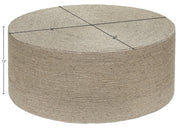 Meadow Jute Coffee Table in Natural - 77003Natural-CT