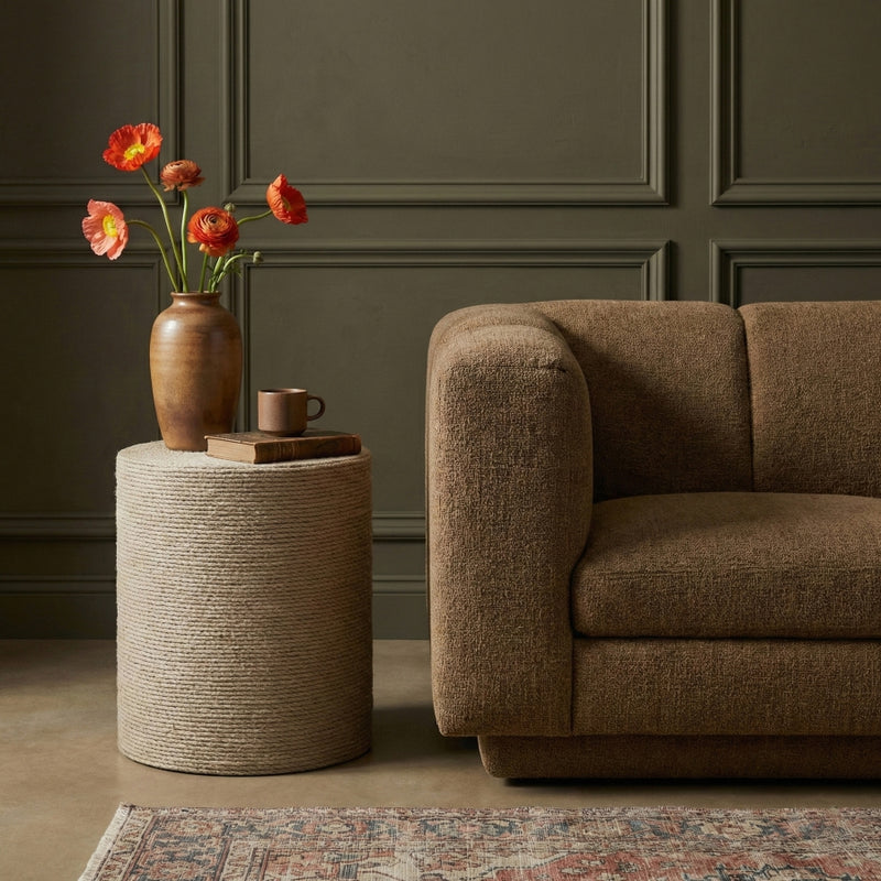 Meadow Jute End Table in Natural - 77003Natural-ET