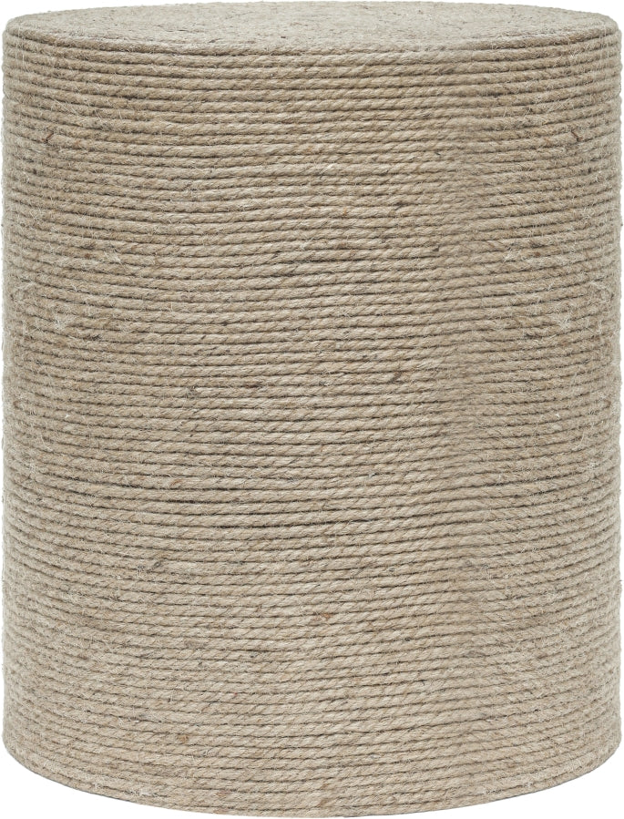 Meadow Jute End Table in Natural - 77003Natural-ET
